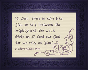 None Like You II Chronicles 14:11